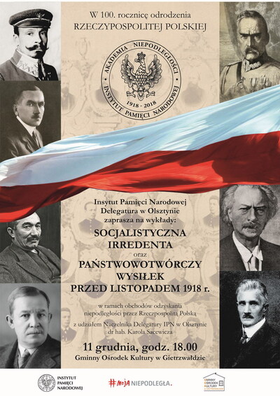 Plakat Akademii Niepodległości