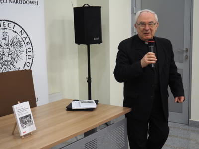 Wykład o martyrologii i sowieckich deportacjach księży katolickich na Kresach wygłosił ks. dr Tadeusz Krahel, współautor publikacji