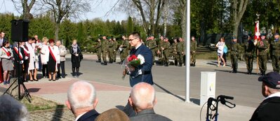 Obchody Dnia Pamięci Ofiar Zbrodni Katyńskiej - Olsztyn