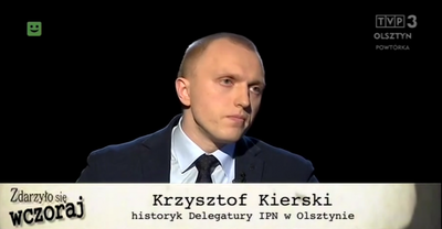 Krzysztof Kierski o Milicji Obywatelskiej w programie TVP Olsztyn