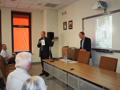 Spotkanie otworzył ks. dr Adam Szot, dyrektor Archiwum Archidiecezjalnego w Białymstoku