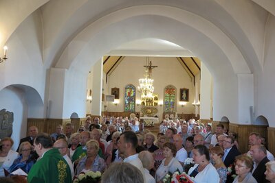 Msza święta w gołdapskiej konkatedrze