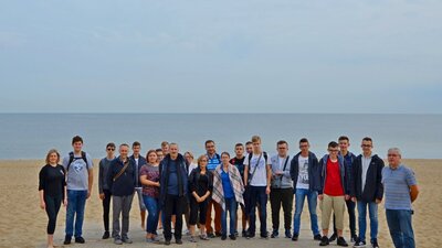 Uczestnicy wyjazdu nad Bałtykiem
