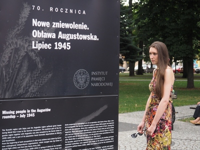 Otwarcie wystawy „Nowe zniewolenie. Obława Augustowska. Lipiec 1945 r.” - Wasilków, 26 sierpnia 2016