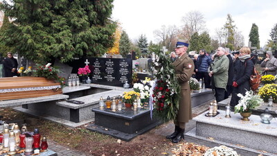Pogrzeb płk. Sawicz-Korsaka