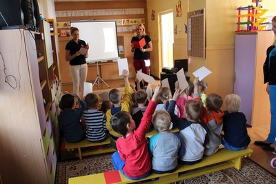 Zajęcia lekcyjne „Polak Mały” w jednym z białostockich przedszkoli