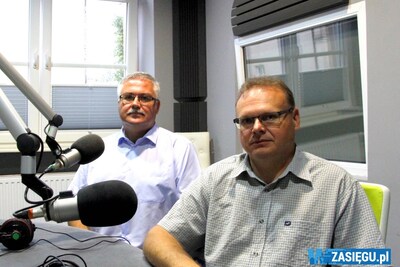 Dr hab. Krzysztof Sychowicz i dr Waldemar Brenda o „operacji polskiej” NKWD na antenie Radia Nadzieja. Fot.: Radio Nadzieja
