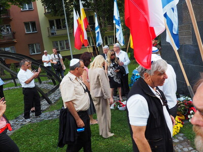 Obchody 74. rocznicy powstania w getcie białostockim