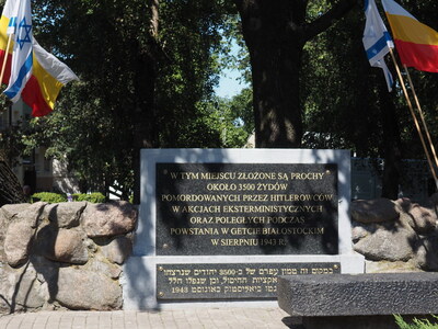 Przy ul. Żabiej pochowane są szczątki ok. 3,5 tys. białostockich Żydów