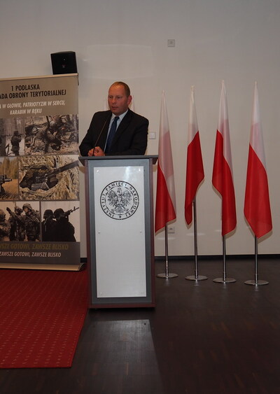 Dr Marcin Markiewicz z OBBH przedstawił sylwetkę gen. Władysława Liniarskiego