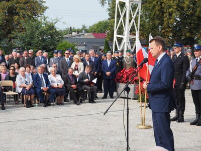Wystąpienie ministra Mariusza Błaszczaka