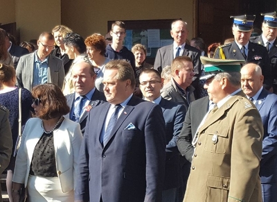 W uroczystości uczestniczył wiceminister spraw wewnętrznych i administracji Jarosław Zieliński