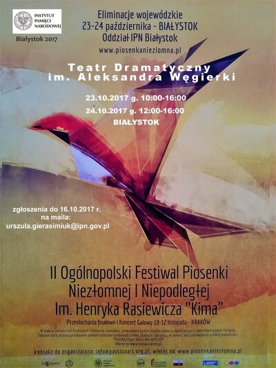 Plakat festiwalu