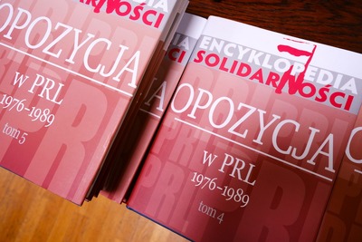 Promocja najnowszej publikacji IPN „Encyklopedia Solidarności. Opozycja w PRL 1976–1989”, tom 5. – 15 kwietnia 2024, fot. Paula Prudziłowicz (IPN)
