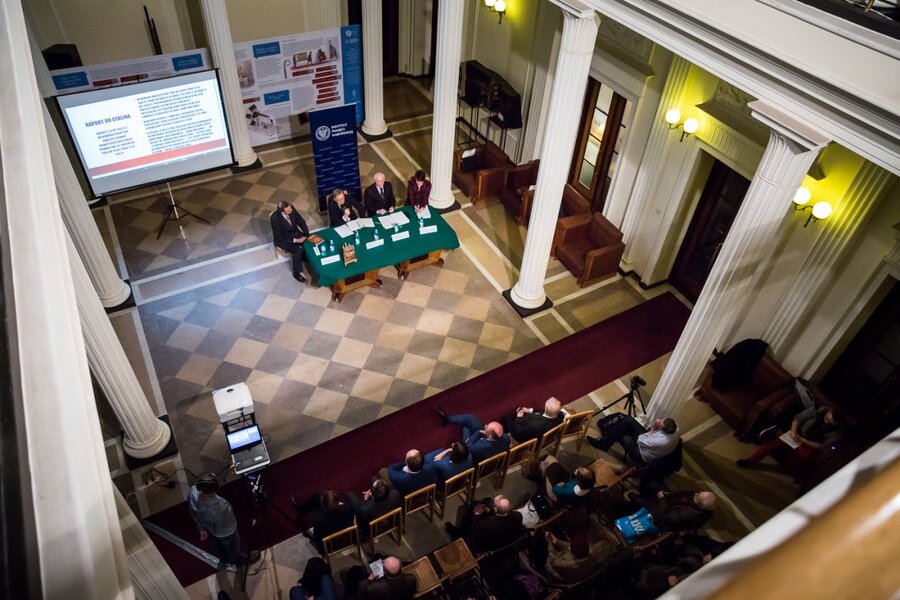 Promocja książki „Obława augustowska 1945. Okoliczności i ofiary w dokumentach archiwalnych". Fot. Sławek Kasper (IPN)