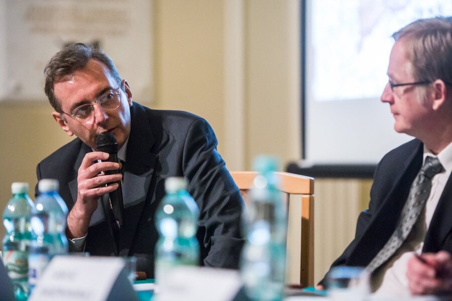 Promocja książki „Obława augustowska 1945. Okoliczności i ofiary w dokumentach archiwalnych". Fot. Sławek Kasper (IPN)