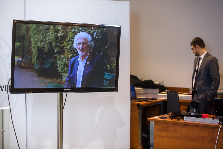 Ogłoszenie laureatów 19. edycji nagrody „Kustosz Pamięci Narodowej” – 25 listopada 2020. Fot. Sławek Kasper (IPN)