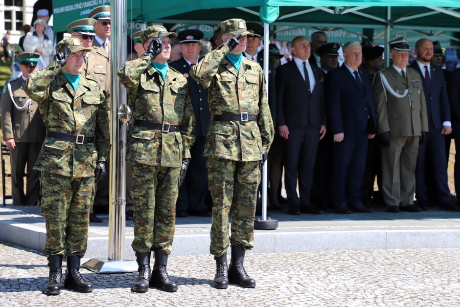 33. rocznica powstania Straży Granicznej – 22 maja 2024, fot. Iwona Kolasińska (IPN)