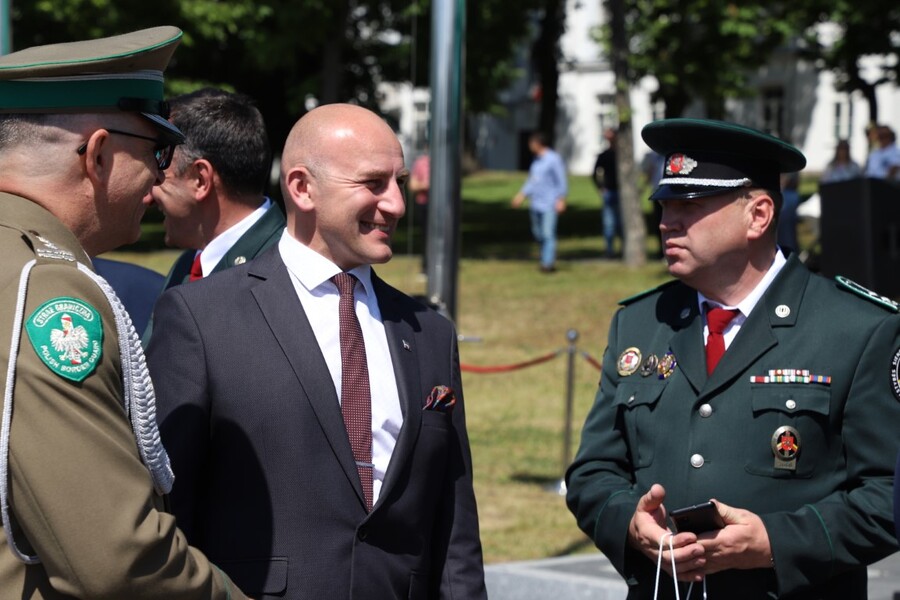 33. rocznica powstania Straży Granicznej – 22 maja 2024, fot. Iwona Kolasińska (IPN)