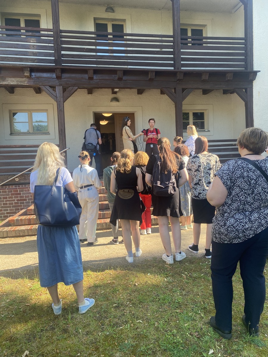 Wyjazd finalistów konkursu „W kręgu pamięci i prozy lagrowej więźniarek KL Ravensbrück” do Niemiec i odwiedzenie Miejsca Pamięci i Przestrogi Ravensbrück – 24-27 maja 2024, fot. Paula Prudziłowicz (IPN)