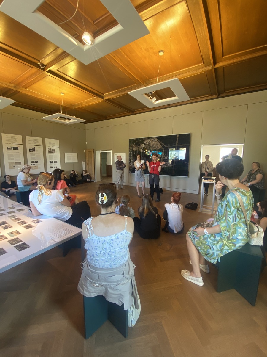 Wyjazd finalistów konkursu „W kręgu pamięci i prozy lagrowej więźniarek KL Ravensbrück” do Niemiec i odwiedzenie Miejsca Pamięci i Przestrogi Ravensbrück – 24-27 maja 2024, fot. Paula Prudziłowicz (IPN)