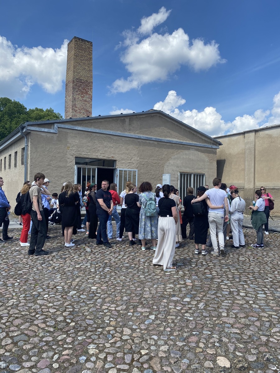 Wyjazd finalistów konkursu „W kręgu pamięci i prozy lagrowej więźniarek KL Ravensbrück” do Niemiec i odwiedzenie Miejsca Pamięci i Przestrogi Ravensbrück – 24-27 maja 2024, fot. Paula Prudziłowicz (IPN)