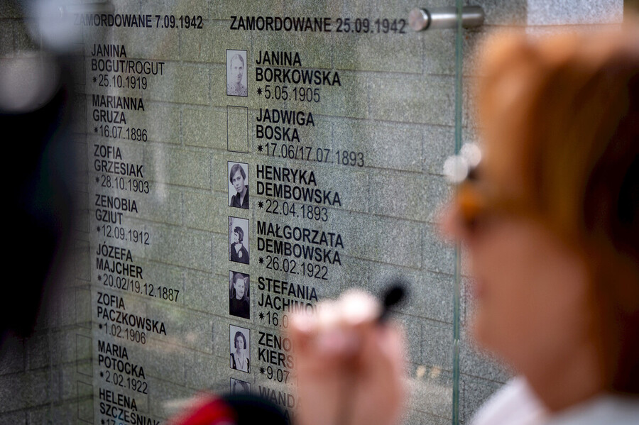 Wyjazd finalistów konkursu „W kręgu pamięci i prozy lagrowej więźniarek KL Ravensbrück” do Niemiec i odwiedzenie Miejsca Pamięci i Przestrogi Ravensbrück – 24-27 maja 2024, fot. Krzysztof Łojko (IPN)