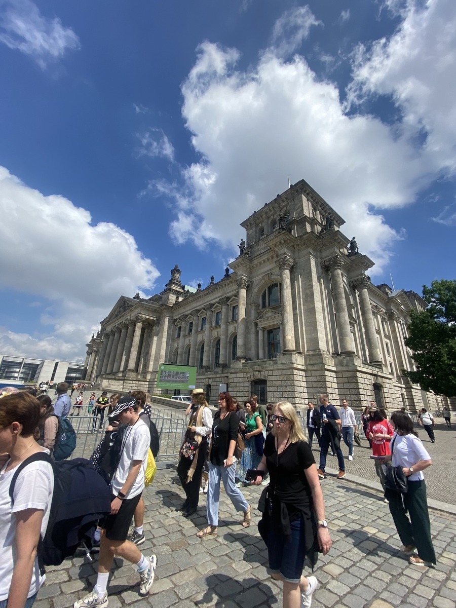 wyjazd finalistów konkursu „W kręgu pamięci i prozy lagrowej więźniarek KL Ravensbrück” do Niemiec i odwiedzenie Miejsca Pamięci i Przestrogi Ravensbrück – 24-27 maja 2024, fot. Paula Prudziłowicz (IPN)