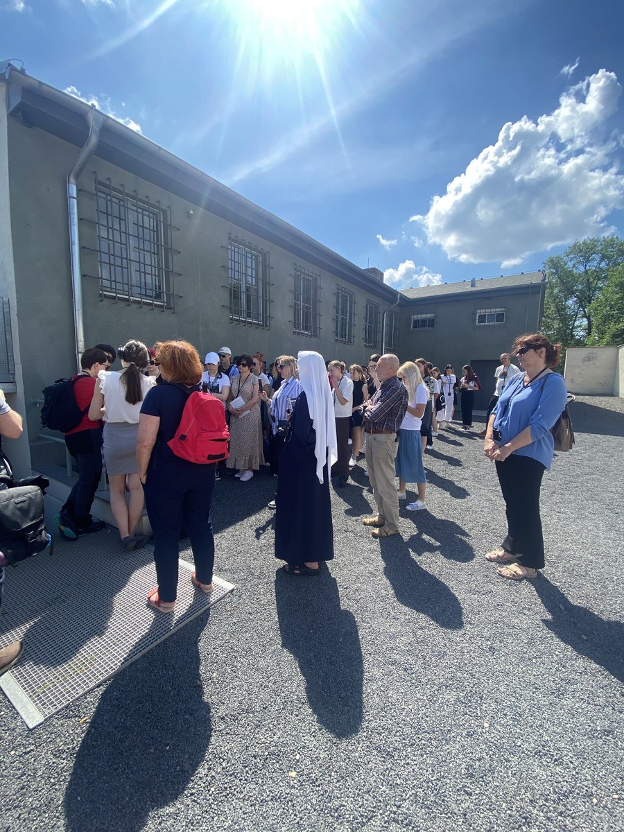 wyjazd finalistów konkursu „W kręgu pamięci i prozy lagrowej więźniarek KL Ravensbrück” do Niemiec i odwiedzenie Miejsca Pamięci i Przestrogi Ravensbrück – 24-27 maja 2024, fot. Paula Prudziłowicz (IPN)