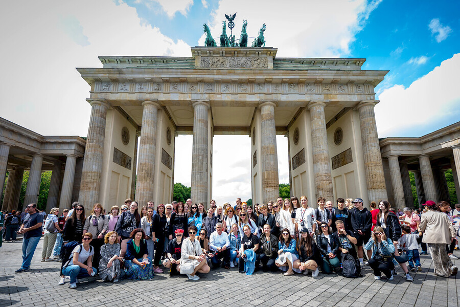 Wyjazd finalistów konkursu „W kręgu pamięci i prozy lagrowej więźniarek KL Ravensbrück” do Niemiec i odwiedzenie Miejsca Pamięci i Przestrogi Ravensbrück – 24-27 maja 2024, fot. Krzysztof Łojko (IPN)