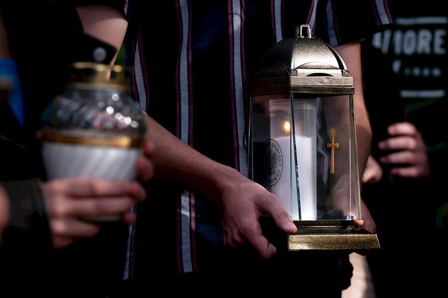 Wyjazd finalistów konkursu „W kręgu pamięci i prozy lagrowej więźniarek KL Ravensbrück” do Niemiec i odwiedzenie Miejsca Pamięci i Przestrogi Ravensbrück – 24-27 maja 2024, fot. Krzysztof Łojko (IPN)