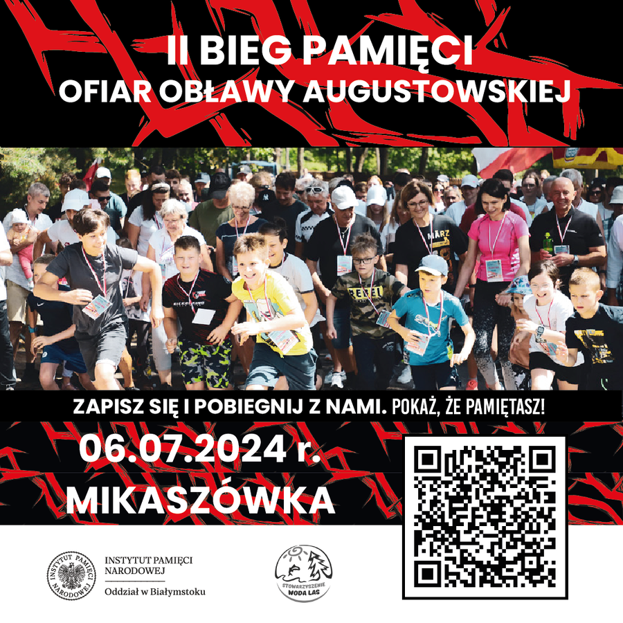II Bieg Pamięci Ofiar Obławy Augustowskiej w Mikaszówce – 6 lipca 2024