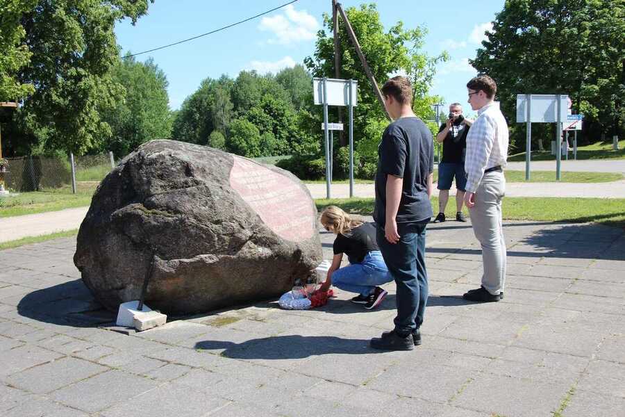 Wyjazd edukacyjny śladami operacji „Ostra Brama” młodzież ze szkół średnich z województwa podlaskiego – 26-29 maja 2024, fot. Karolina Dobek (IPN)