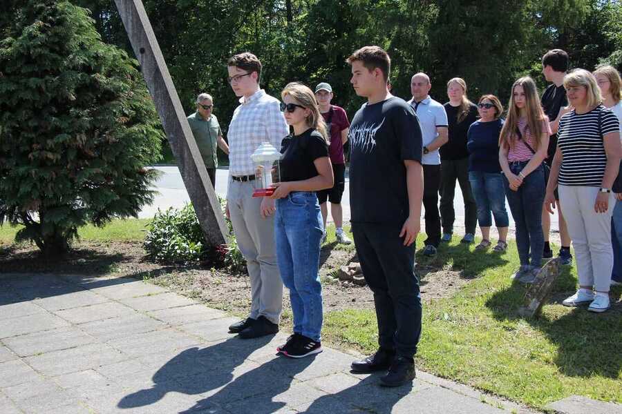 Wyjazd edukacyjny śladami operacji „Ostra Brama” młodzież ze szkół średnich z województwa podlaskiego – 26-29 maja 2024, fot. Karolina Dobek (IPN)