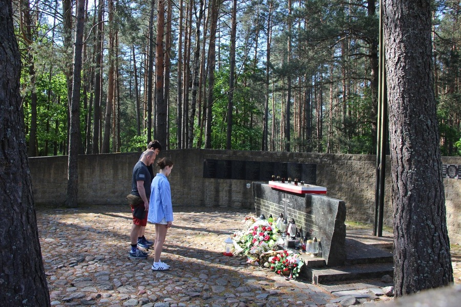 Wyjazd edukacyjny śladami operacji „Ostra Brama” młodzież ze szkół średnich z województwa podlaskiego – 26-29 maja 2024, fot. Karolina Dobek (IPN)