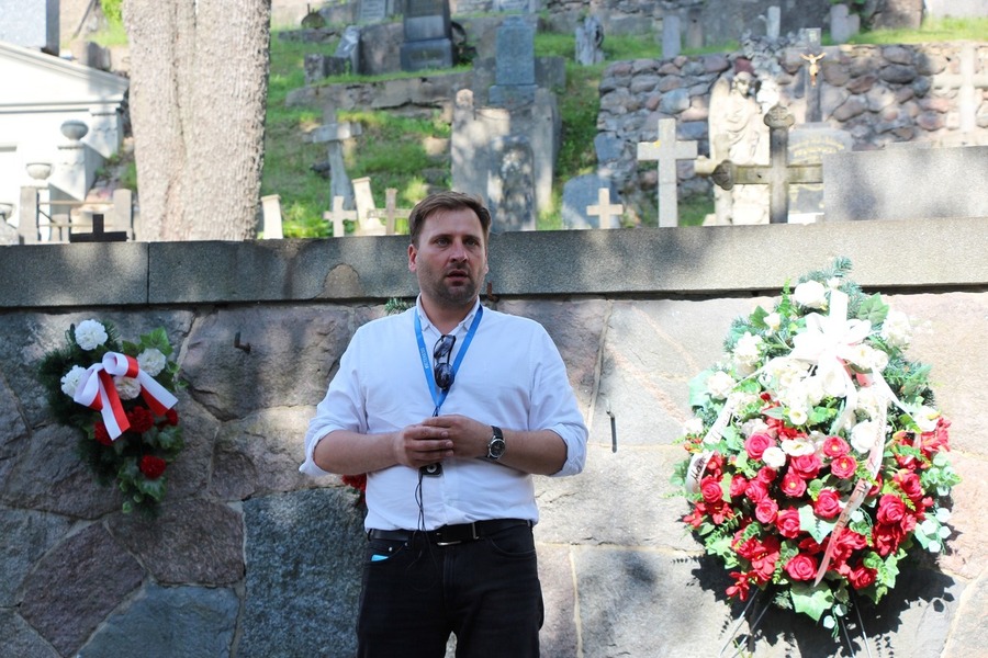 Wyjazd edukacyjny śladami operacji „Ostra Brama” młodzież ze szkół średnich z województwa podlaskiego – 26-29 maja 2024, fot. Karolina Dobek (IPN)