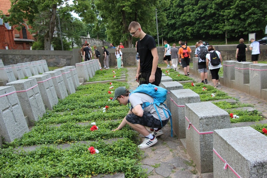 Wyjazd edukacyjny śladami operacji „Ostra Brama” młodzież ze szkół średnich z województwa podlaskiego – 26-29 maja 2024, fot. Karolina Dobek (IPN)