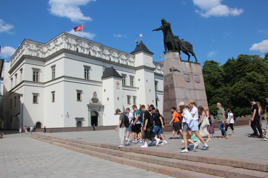 Wyjazd edukacyjny śladami operacji „Ostra Brama” młodzież ze szkół średnich z województwa podlaskiego – 26-29 maja 2024, fot. Karolina Dobek (IPN)