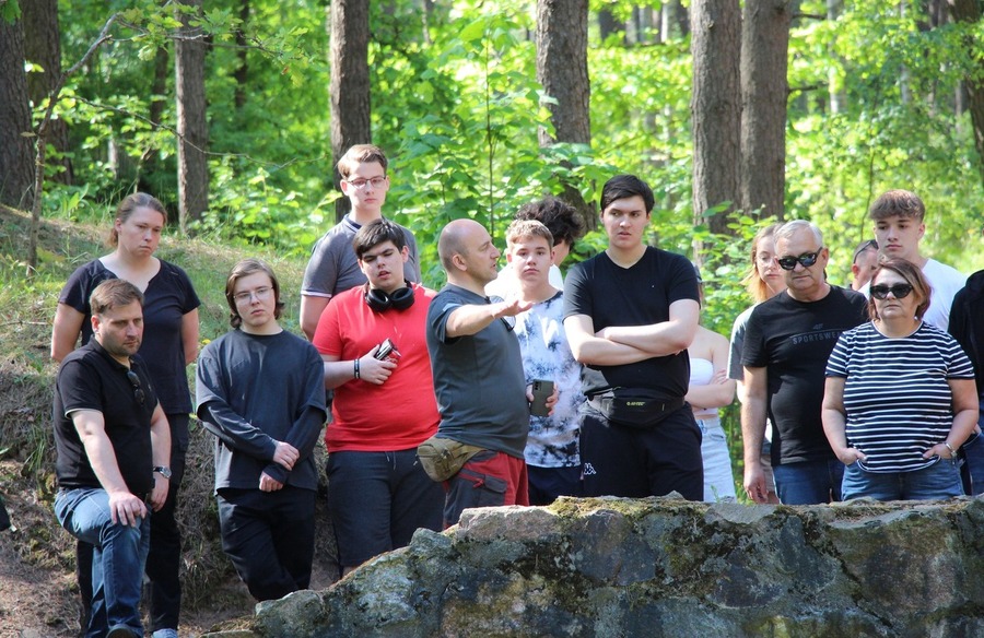 Wyjazd edukacyjny śladami operacji „Ostra Brama” młodzież ze szkół średnich z województwa podlaskiego – 26-29 maja 2024, fot. Karolina Dobek (IPN)