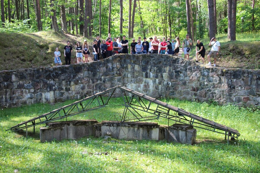 Wyjazd edukacyjny śladami operacji „Ostra Brama” młodzież ze szkół średnich z województwa podlaskiego – 26-29 maja 2024, fot. Karolina Dobek (IPN)