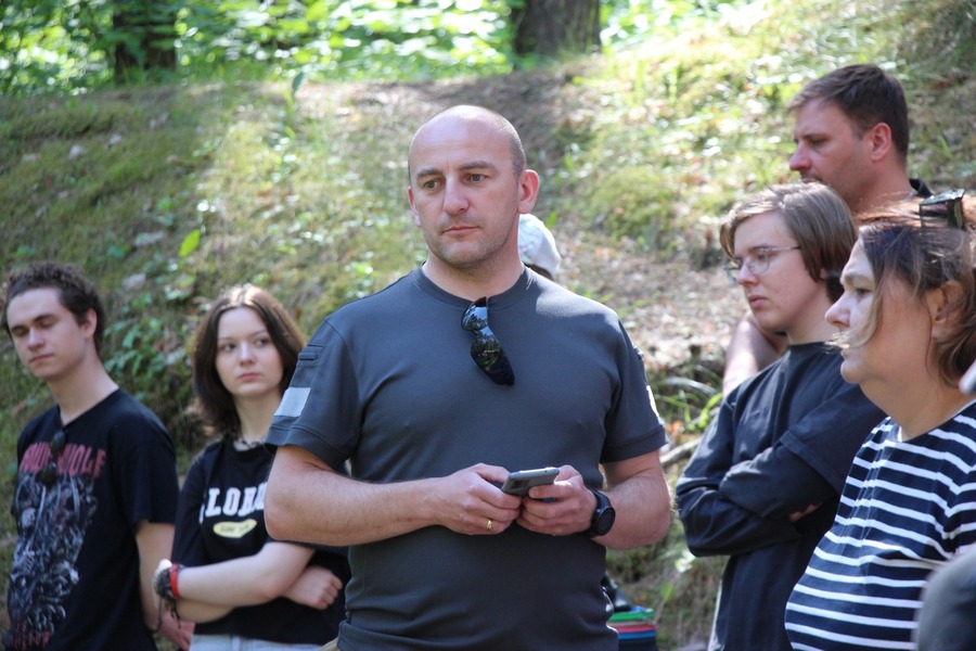 Wyjazd edukacyjny śladami operacji „Ostra Brama” młodzież ze szkół średnich z województwa podlaskiego – 26-29 maja 2024, fot. Karolina Dobek (IPN)