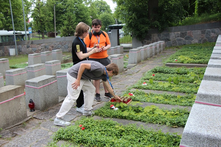 Wyjazd edukacyjny śladami operacji „Ostra Brama” młodzież ze szkół średnich z województwa podlaskiego – 26-29 maja 2024, fot. Karolina Dobek (IPN)