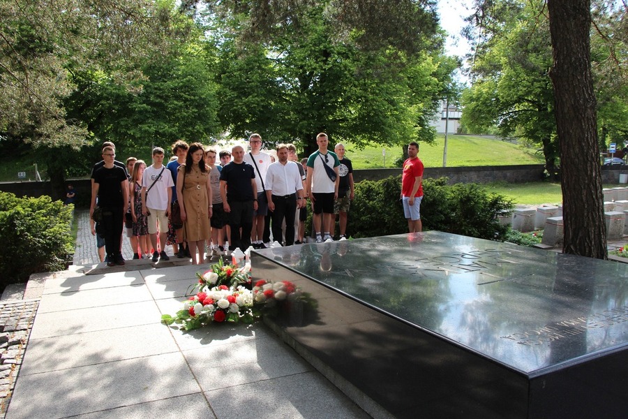 Wyjazd edukacyjny śladami operacji „Ostra Brama” młodzież ze szkół średnich z województwa podlaskiego – 26-29 maja 2024, fot. Karolina Dobek (IPN)