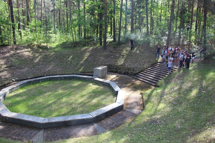 Wyjazd edukacyjny śladami operacji „Ostra Brama” młodzież ze szkół średnich z województwa podlaskiego – 26-29 maja 2024, fot. Karolina Dobek (IPN)