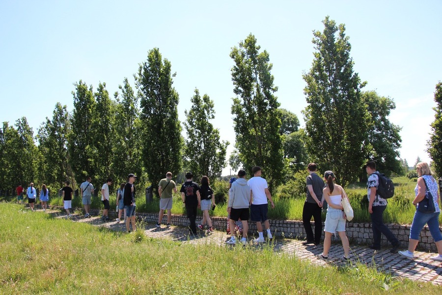 Wyjazd edukacyjny śladami operacji „Ostra Brama” młodzież ze szkół średnich z województwa podlaskiego – 26-29 maja 2024, fot. Karolina Dobek (IPN)