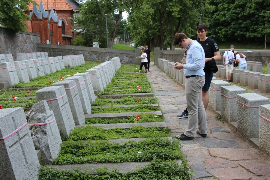 Wyjazd edukacyjny śladami operacji „Ostra Brama” młodzież ze szkół średnich z województwa podlaskiego – 26-29 maja 2024, fot. Karolina Dobek (IPN)