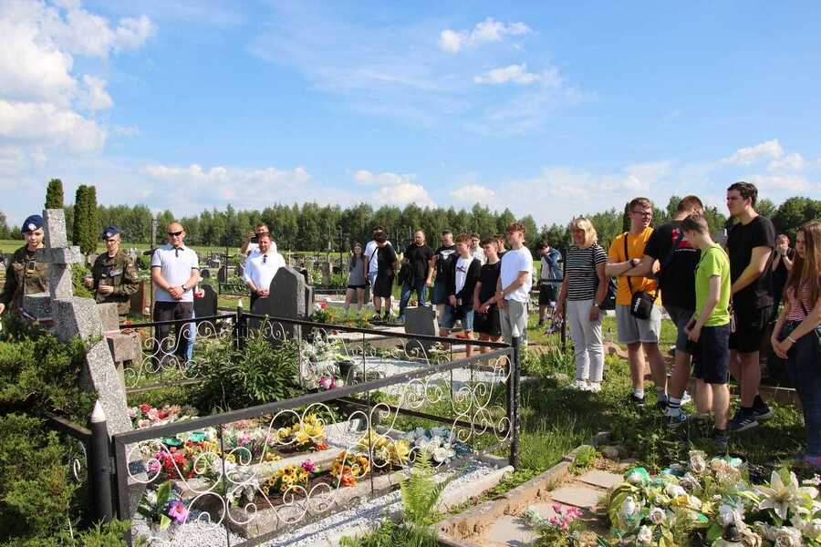 Wyjazd edukacyjny śladami operacji „Ostra Brama” młodzież ze szkół średnich z województwa podlaskiego – 26-29 maja 2024, fot. Karolina Dobek (IPN)