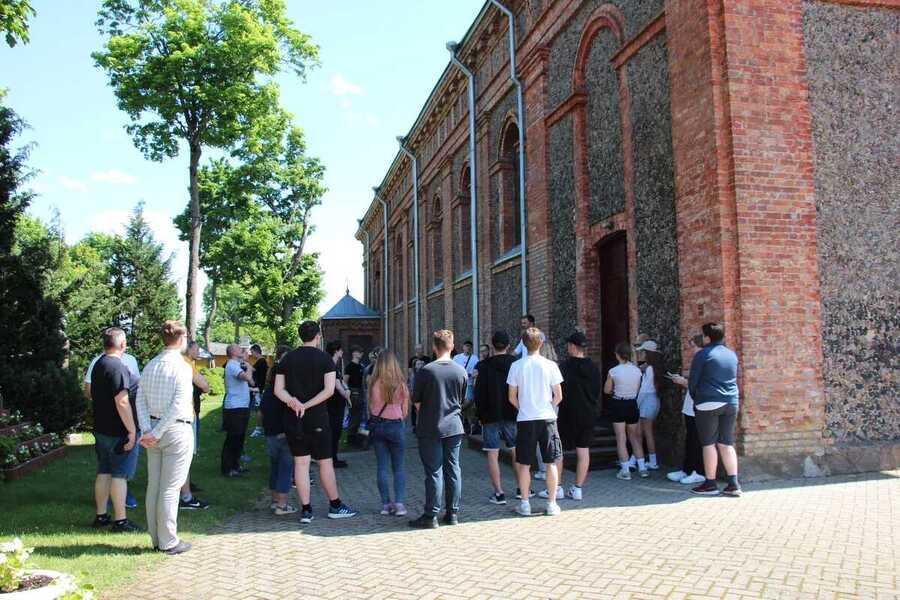 Wyjazd edukacyjny śladami operacji „Ostra Brama” młodzież ze szkół średnich z województwa podlaskiego – 26-29 maja 2024, fot. Karolina Dobek (IPN)