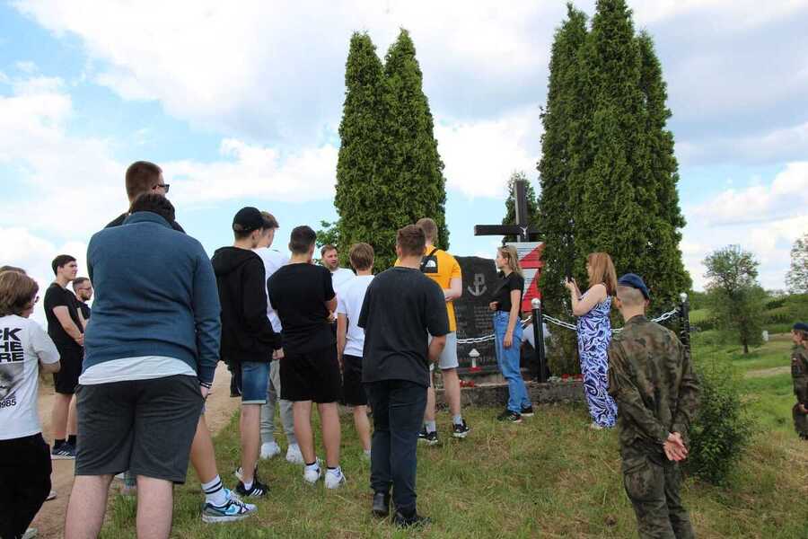 Wyjazd edukacyjny śladami operacji „Ostra Brama” młodzież ze szkół średnich z województwa podlaskiego – 26-29 maja 2024, fot. Karolina Dobek (IPN)