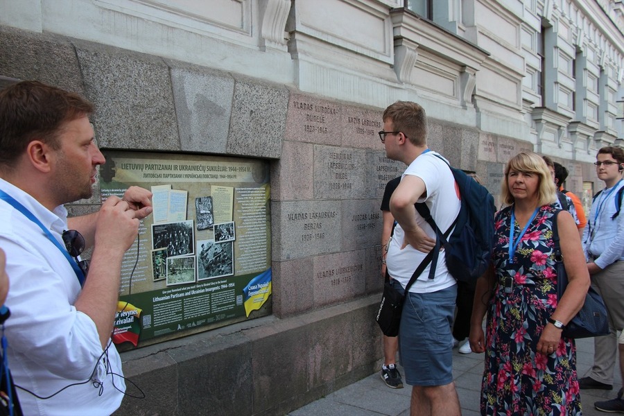 Wyjazd edukacyjny śladami operacji „Ostra Brama” młodzież ze szkół średnich z województwa podlaskiego – 26-29 maja 2024, fot. Karolina Dobek (IPN)